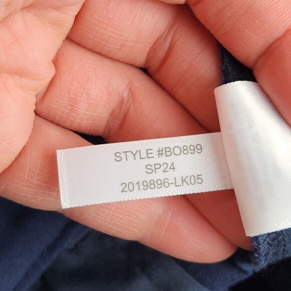 J Crew Pants Womens 8 Navy Blue Kallie Straight Leg High Rise Classic Trousers - Picture 12 of 12